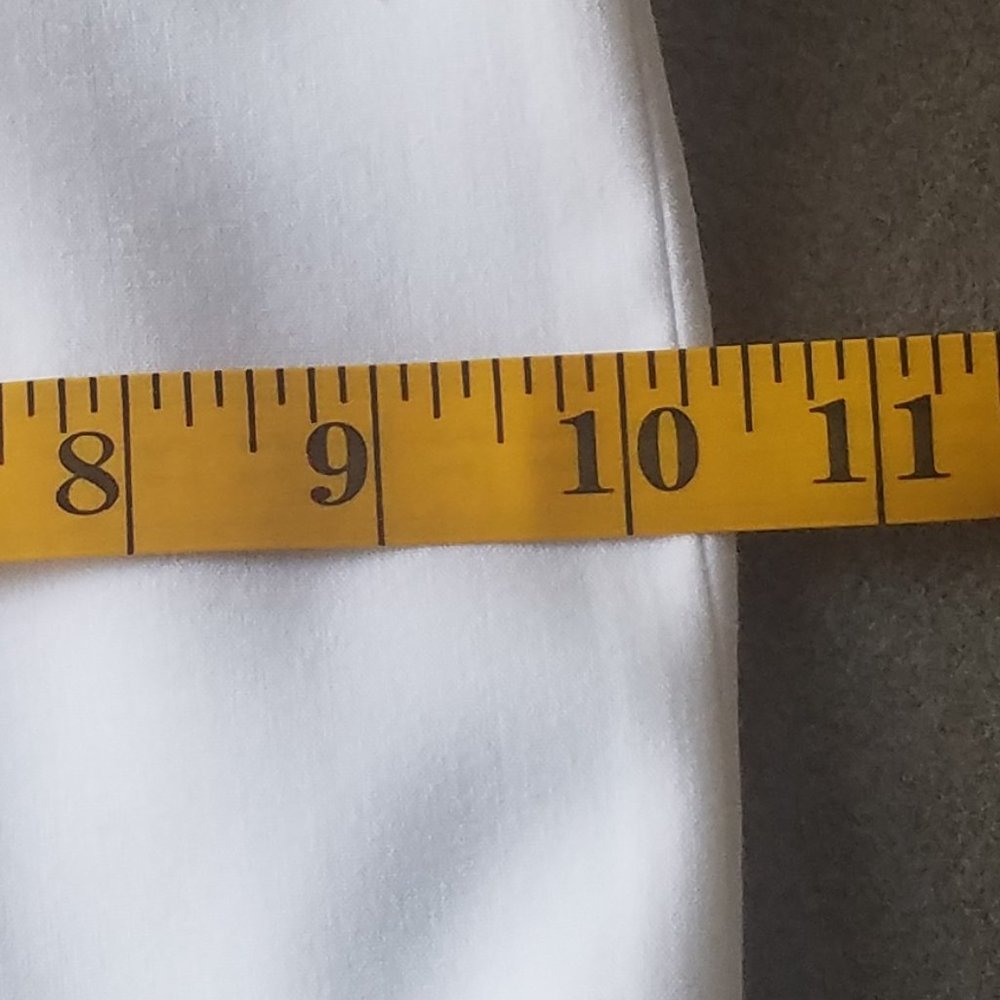 Jones New York Collection Women's White Dress Stretch Pants Size 4 - Picture 11 of 13